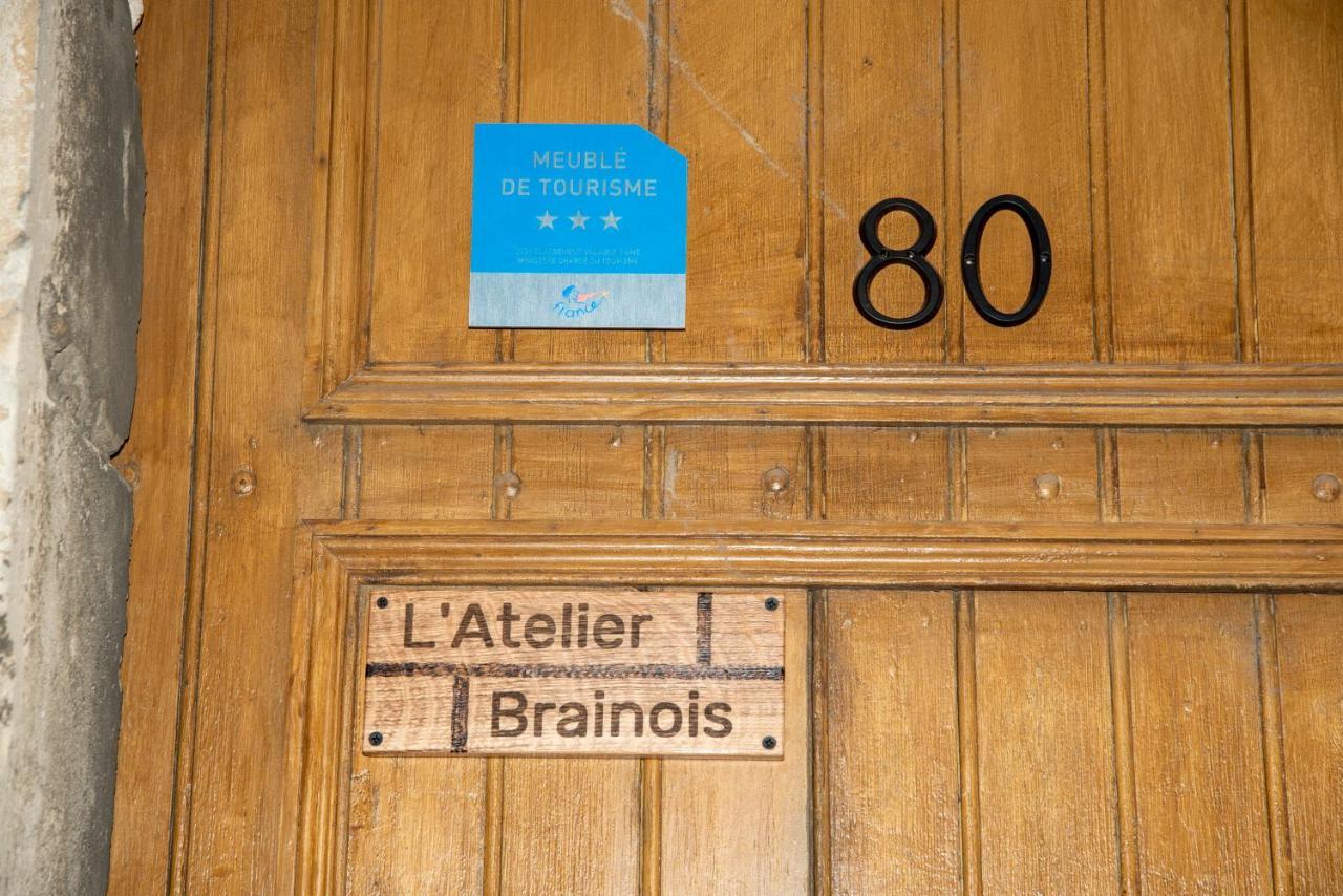 L'Atelier Brainois - Meuble De Tourisme 3*** Lägenhet Braine Exteriör bild